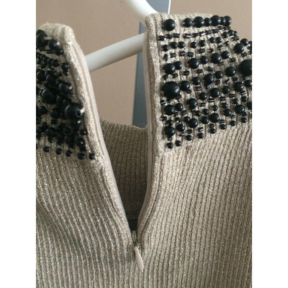 Grace Elements Shell Decorative Beaded Neckline - Picture 8 of 9